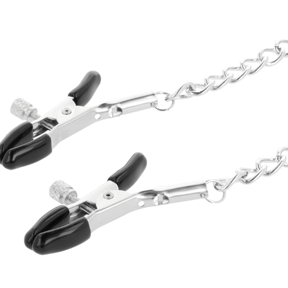 Darkness Adjustable Nipple Clamps Metal | Niks.fi verkkokauppa