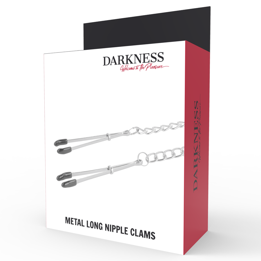 Darkness Adjustable Metal Nipple Clamps | Niks.fi verkkokauppa