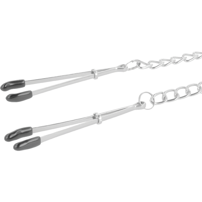 Darkness Adjustable Metal Nipple Clamps | Niks.fi verkkokauppa