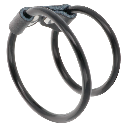Darkness Double Flexible Penis Ring | Niks.fi verkkokauppa