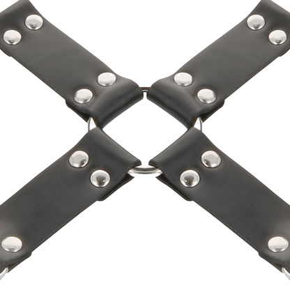 Darkness Leather Handcuffs For Foot And Hands Black | Niks.fi verkkokauppa