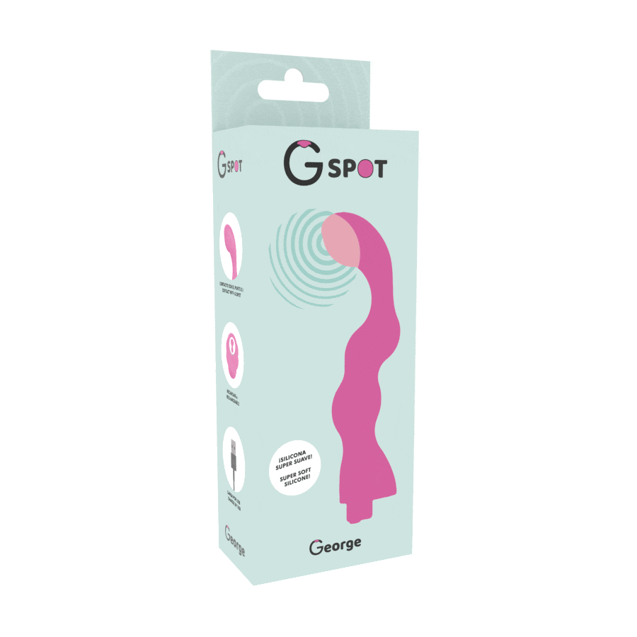 G-Spot George G-Spot Vibrator Gum Pink | Niks.fi verkkokauppa