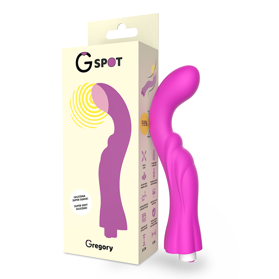 G-Spot Gregory Violet G-Spot Vibrator | Niks.fi verkkokauppa
