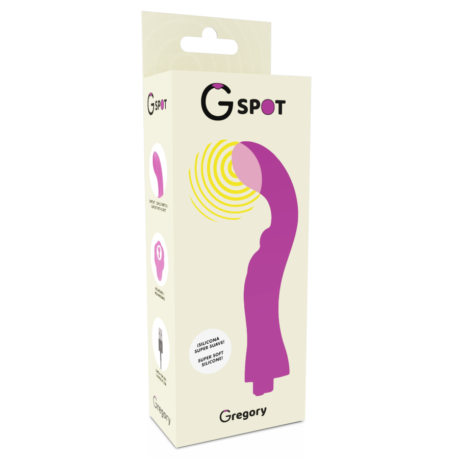 G-Spot Gregory Violet G-Spot Vibrator | Niks.fi verkkokauppa