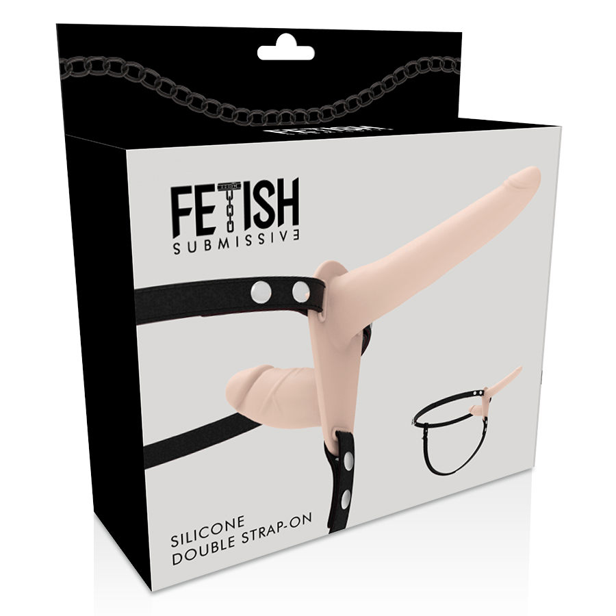 Fetish Submissive Harness Double Penetration Flesh | Niks.fi verkkokauppa