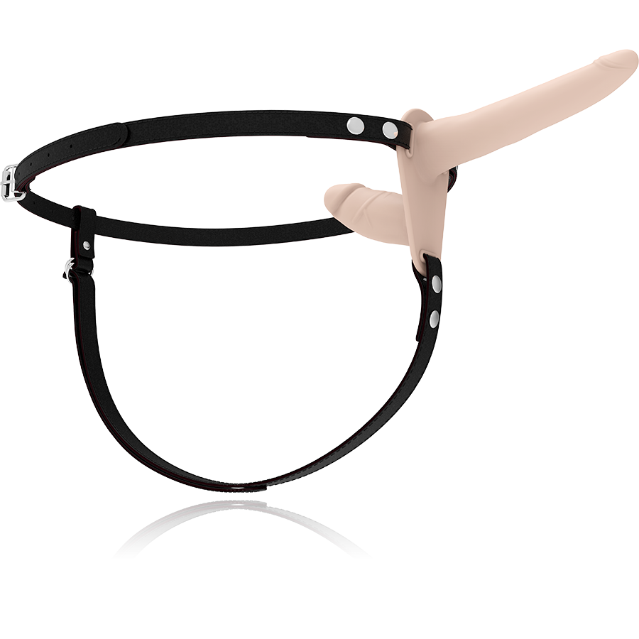 Fetish Submissive Harness Double Penetration Flesh Up Vibrator | Niks.fi verkkokauppa