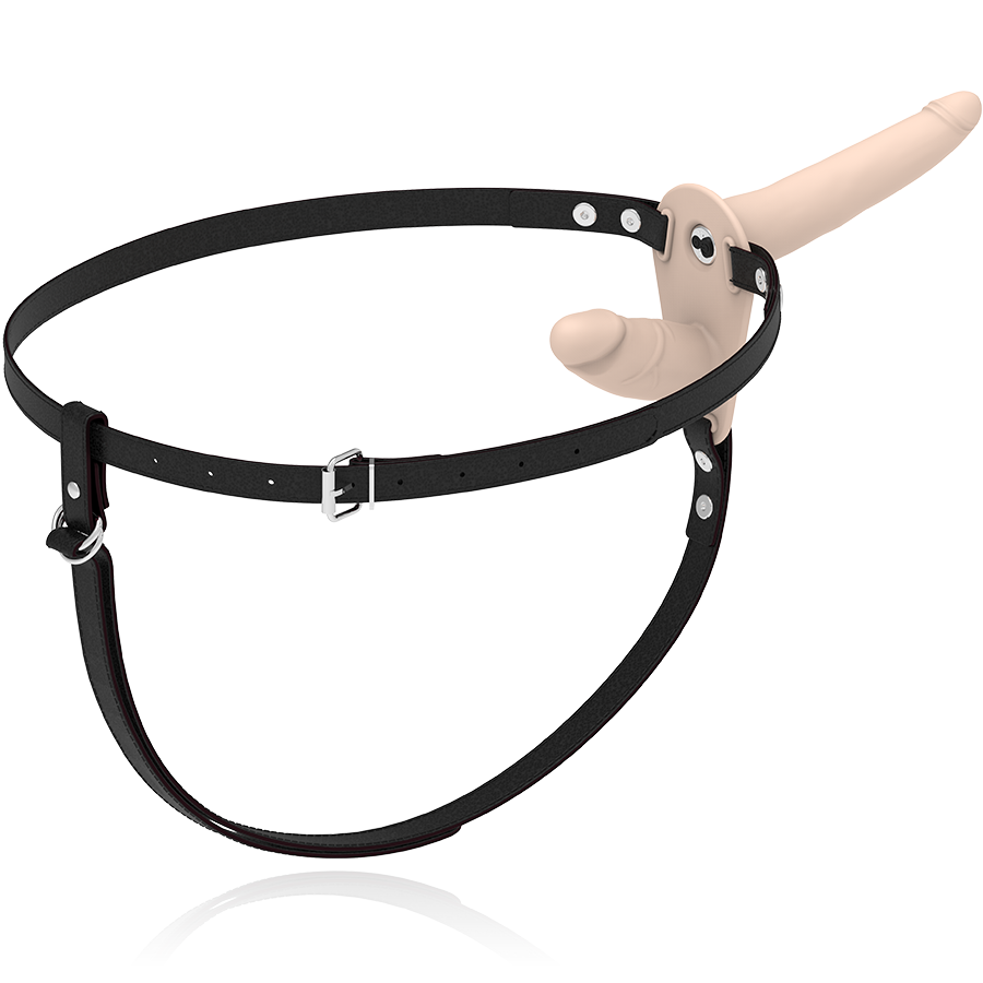 Fetish Submissive Harness Double Penetration Flesh Up Vibrator | Niks.fi verkkokauppa