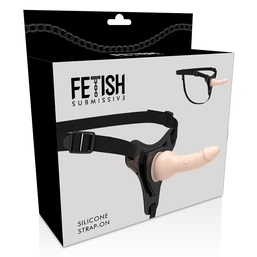 Fetish Submissive Harness Flesh Realistic Silicone 16 Cm | Niks.fi verkkokauppa