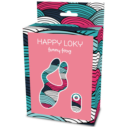 Happy Loky Funny Frog Multi Vibrator Remote Control | Niks.fi verkkokauppa