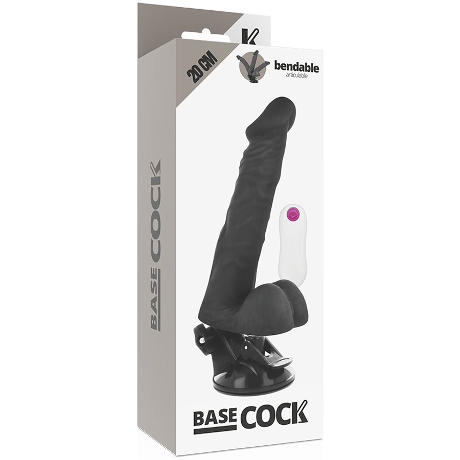 Basecock Realistic Articulable Remote Control Black 20 Cm O- 4.5 Cm | Niks.fi verkkokauppa
