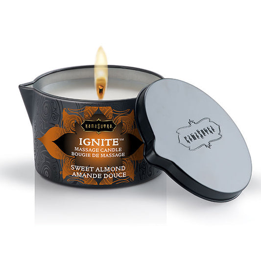 Kamasutra Mediterranean Almond Massage Candle 170Gr | Niks.fi verkkokauppa