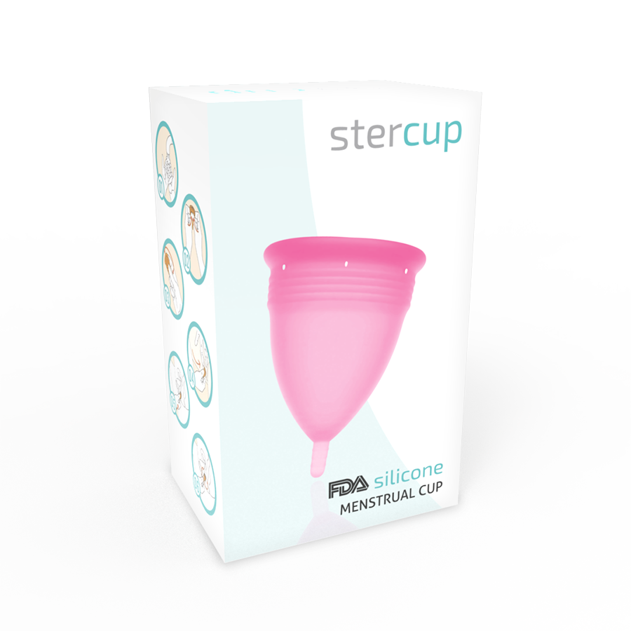 Stercup Fda Silicone Menstrual Cup Size S Pink | Niks.fi verkkokauppa