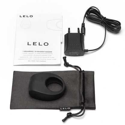 Lelo Tor Ii Black Vibrator Ring | Niks.fi verkkokauppa