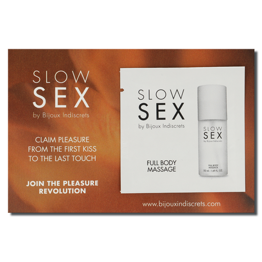 Bijouxslow Sex Full Body Massage Massage Gel 2 Ml | Niks.fi verkkokauppa