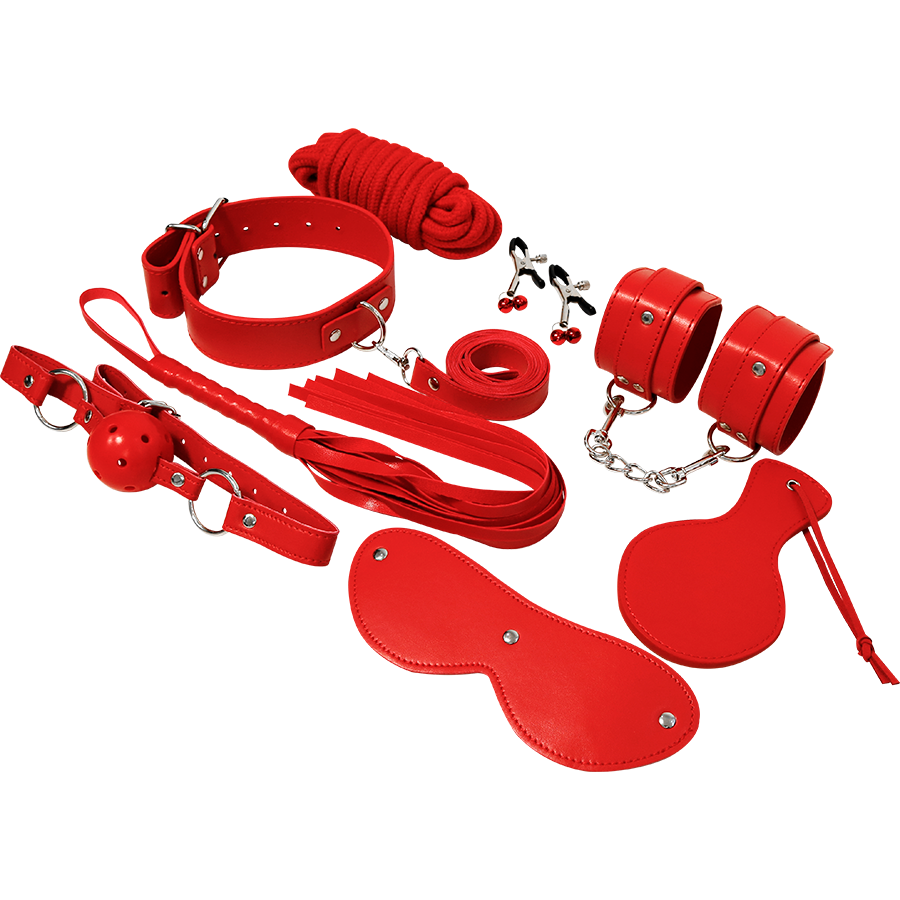 Experience Bdsm Fetish Kit Red Series | Niks.fi verkkokauppa