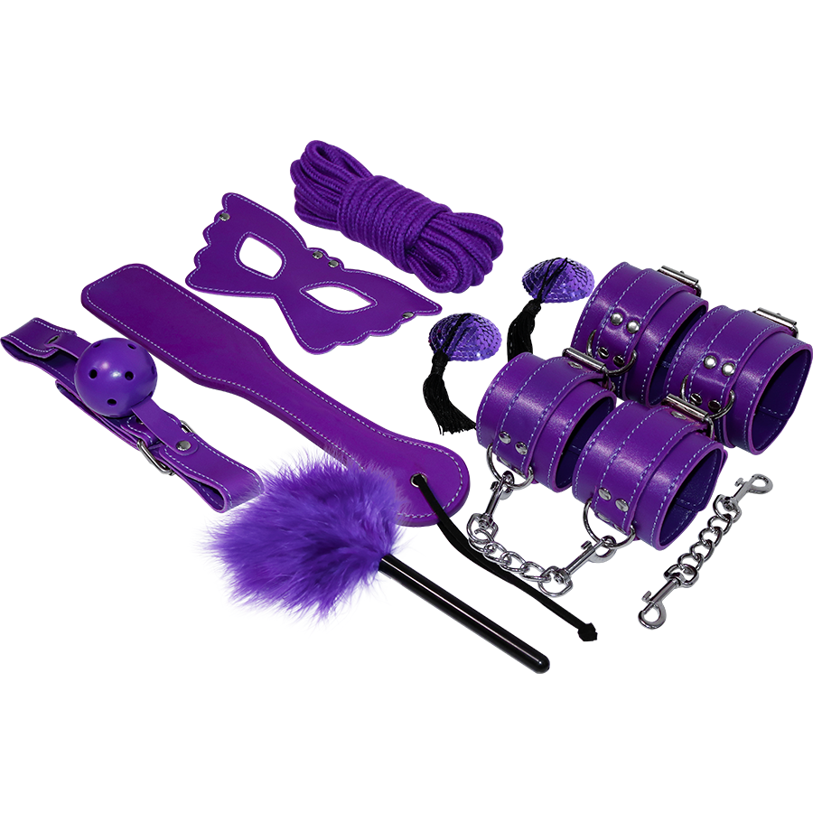 Experience Bdsm Fetish Kit Purple Series | Niks.fi verkkokauppa
