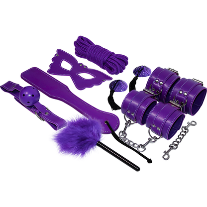 Experience Bdsm Fetish Kit Purple Series | Niks.fi verkkokauppa