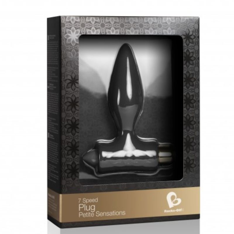Rocks-Off Petite Sensations Anal Plug For Beginners Black | Niks.fi verkkokauppa