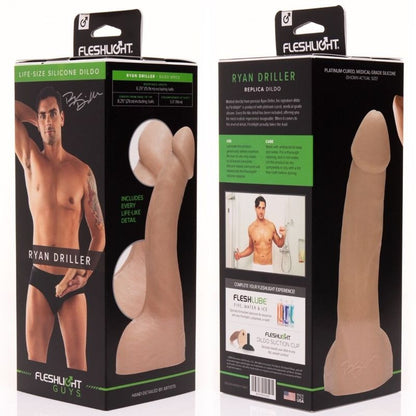 Fleshjack Ryan Driller Dildo 21 Cm | Niks.fi verkkokauppa