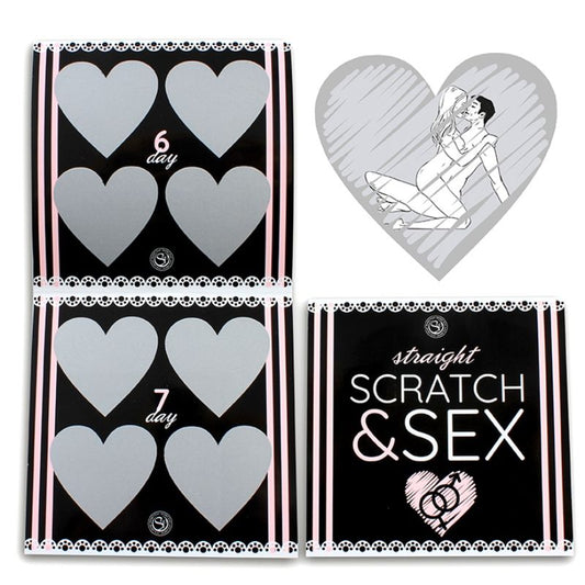 Secretplay Scratch & Sex Game For Straight Couples (Es/En/Fr/Pt/De) | Niks.fi verkkokauppa