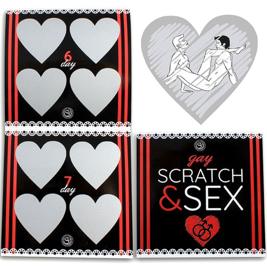 Secretplay Scratch & Sex Gay Couples Game (Es/En/Fr/Pt/De) | Niks.fi verkkokauppa