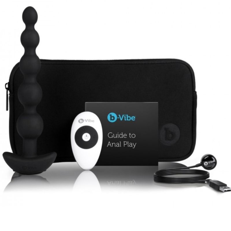 B-Vibe Five Anal Beads Remote Control | Niks.fi verkkokauppa