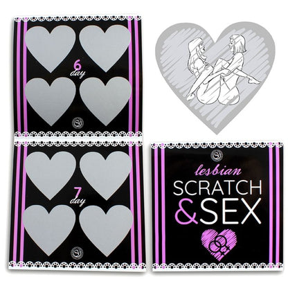 Secretplay Scratch & Sex Game For Couples Lesbian Positions (Es/En/Fr/Pt/De) | Niks.fi verkkokauppa