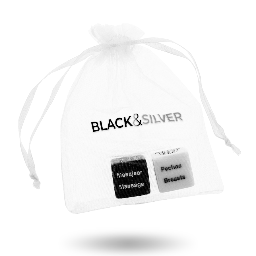 Black&Silver Dice For Couples Es/En | Niks.fi verkkokauppa