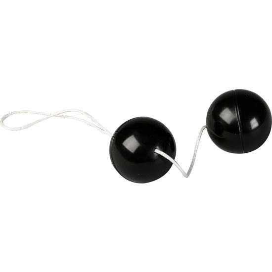Seven Creations Supersoft Orgasmic Balls Black | Niks.fi verkkokauppa