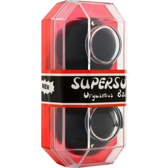 Seven Creations Supersoft Orgasmic Balls Black | Niks.fi verkkokauppa