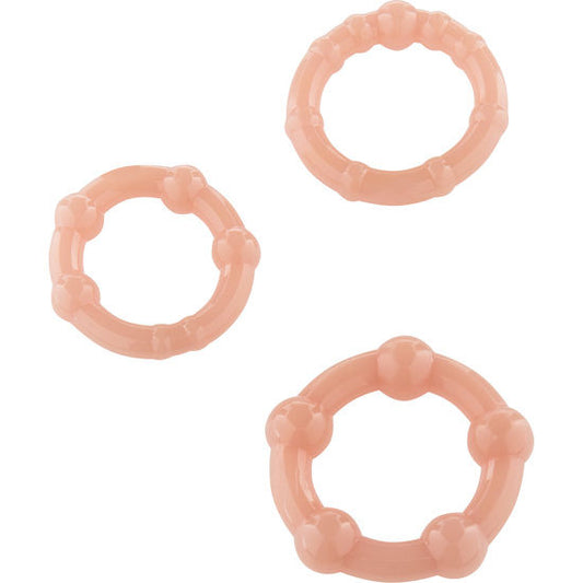 Seven Creations Set Of Three Skin Penis Rings | Niks.fi verkkokauppa