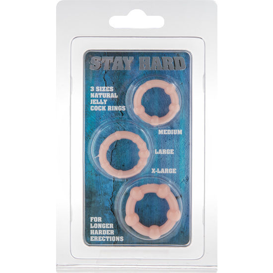 Seven Creations Set Of Three Skin Penis Rings | Niks.fi verkkokauppa