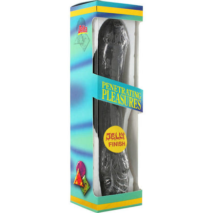 Seven Creations Black Jelly Vibrator 20 Cm | Niks.fi verkkokauppa