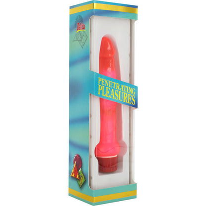 Seven Creations Jelly Thin Pink Anal Vibrator | Niks.fi verkkokauppa