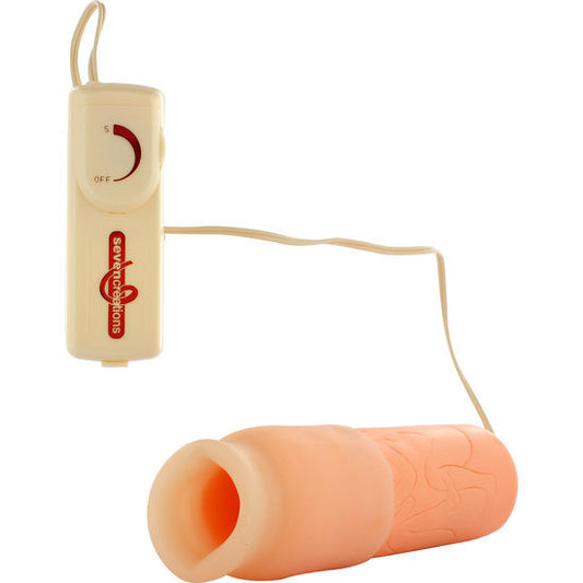 Seven Creations Gold Masturbator With Vibration | Niks.fi verkkokauppa