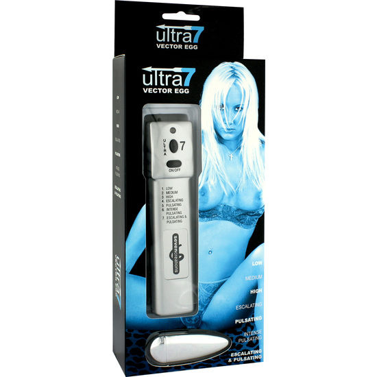Seven Creations Ultra 7 Vector Vibrating Egg | Niks.fi verkkokauppa