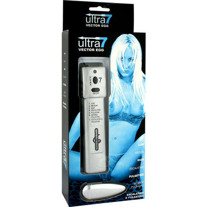 Seven Creations Ultra 7 Vector Vibrating Egg | Niks.fi verkkokauppa