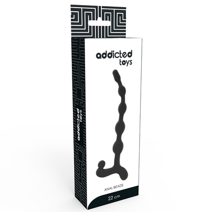 Addicted Toys Anal Balls 22 Cm Black | Niks.fi verkkokauppa