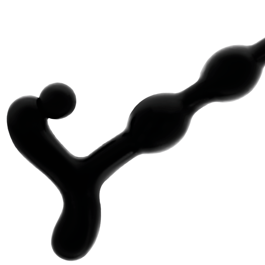 Addicted Toys Anal Balls 22 Cm Black | Niks.fi verkkokauppa