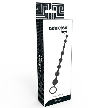 Addicted Toys Anal Beads 29 Cm Black | Niks.fi verkkokauppa