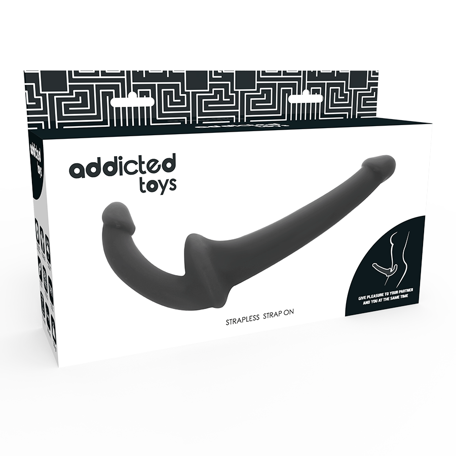 Addicted Toys Dildo With Rna S Without Subjection Black | Niks.fi verkkokauppa
