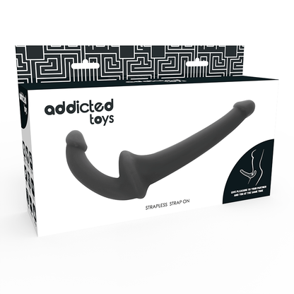 Addicted Toys Dildo With Rna S Without Subjection Black | Niks.fi verkkokauppa