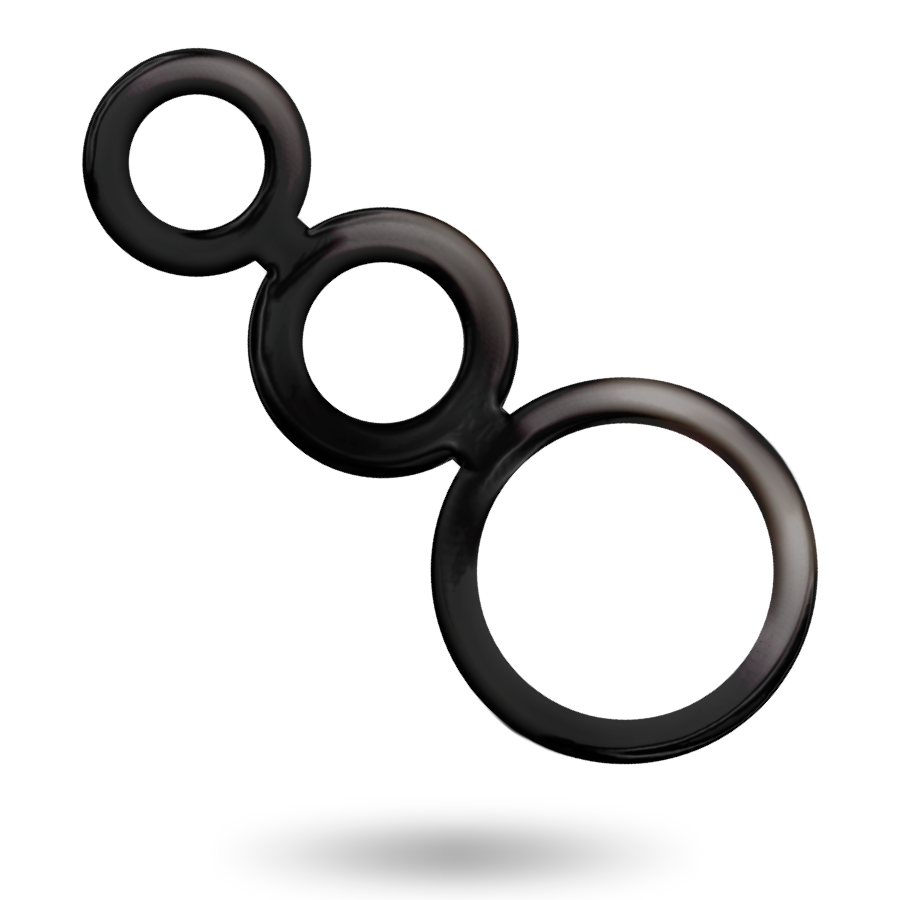Addicted Toys Rings Set For Penis Smoked | Niks.fi verkkokauppa