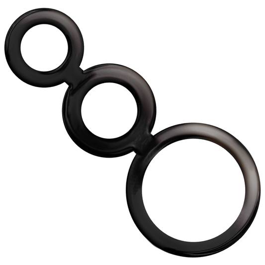 Addicted Toys Rings Set For Penis Smoked | Niks.fi verkkokauppa