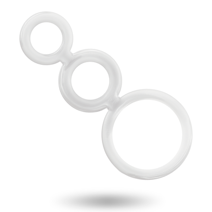 Addicted Toys Rings Set For Penis Transparent | Niks.fi verkkokauppa