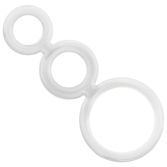 Addicted Toys Rings Set For Penis Transparent | Niks.fi verkkokauppa