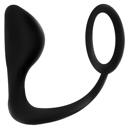 Addicted Toys Anal Plug With Black Penis Ring | Niks.fi verkkokauppa