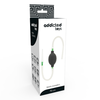 Addicted Toys Black Enema Set | Niks.fi verkkokauppa