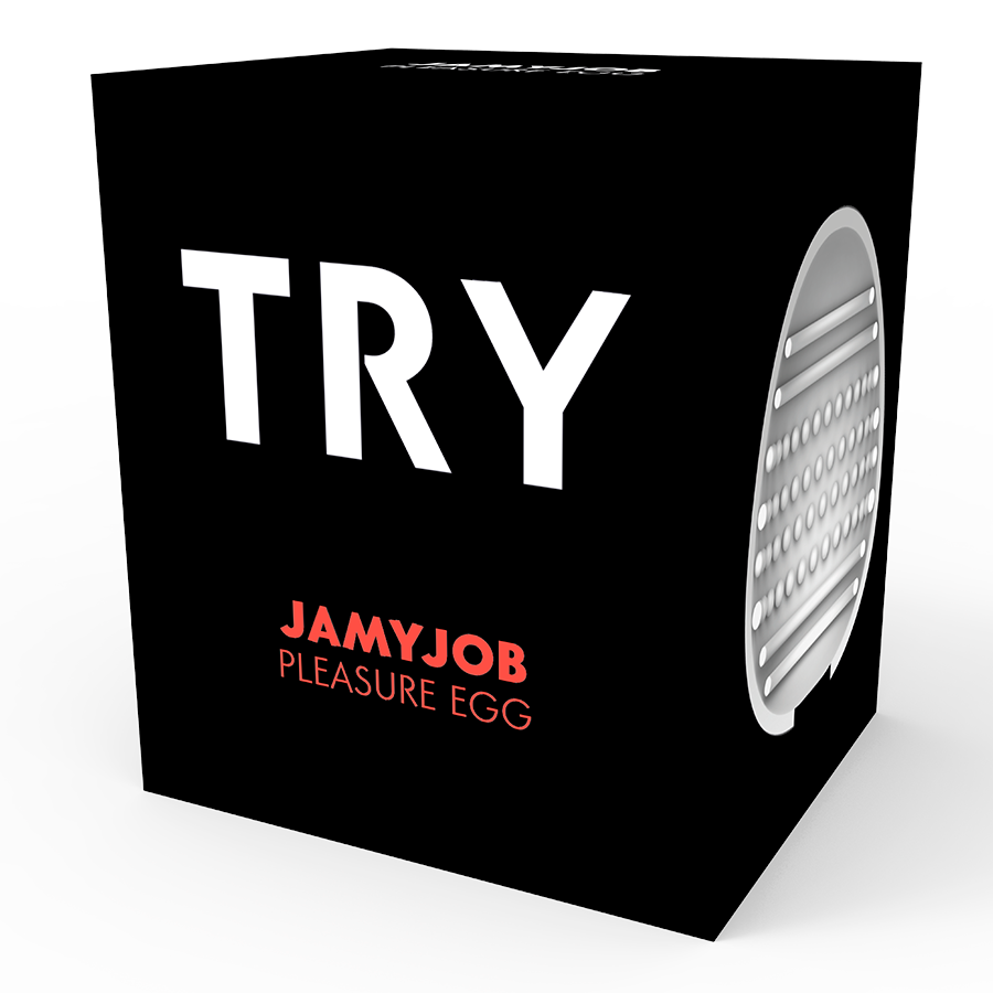 Jamyjob Egg Masturbator Black Version Discrett | Niks.fi verkkokauppa