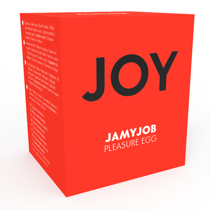 Jamyjob Egg Masturbator Red Version Discrett | Niks.fi verkkokauppa